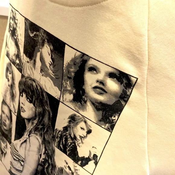 TAYLOR SWIFT OFficial 2023 the eras tour BEIGE HOODie - Picture 7 of 13